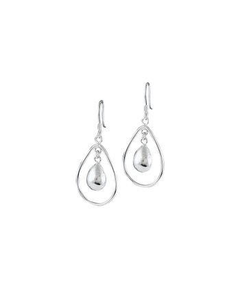 Sterling Silver Teardrop Earrings - Palo Verde Jewels