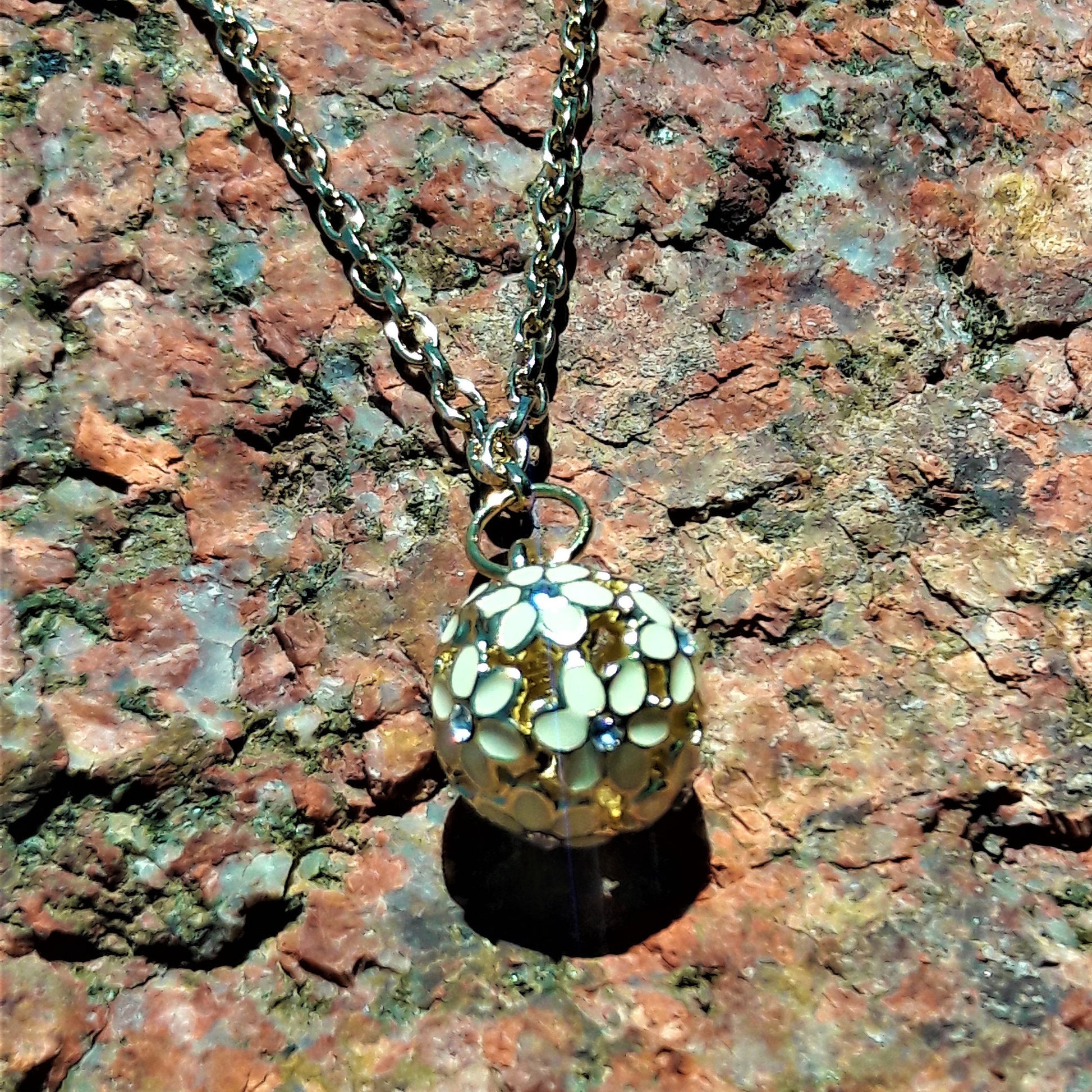 Crystal Floral Pendant - Palo Verde Jewels