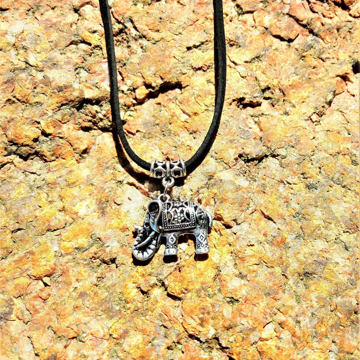 Gorgeous Elephant Pendant Necklace! - Palo Verde Jewels