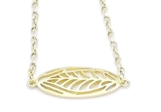 Leaf Pendant Necklace - Palo Verde Jewels