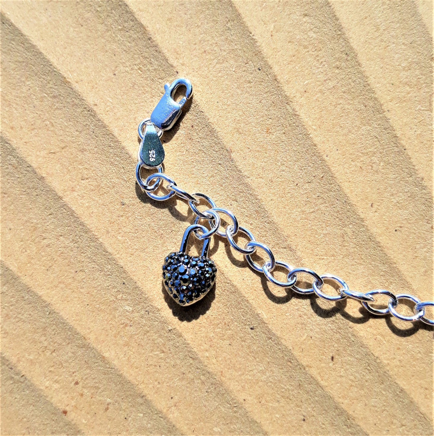 Filigree Turtle-Sterling Silver Charm Bracelet - Palo Verde Jewels